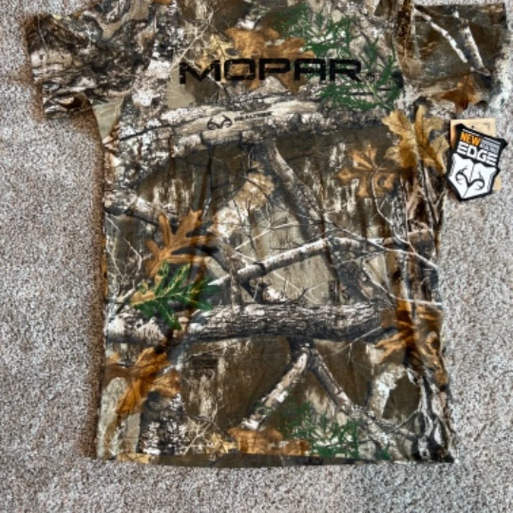 Mopar Boy Real Tree T Shirt Size L